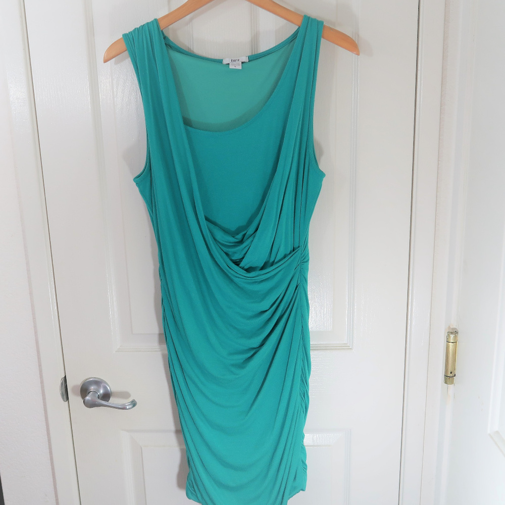 Draped Front Dress Bar III, Made in USA, Size L